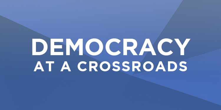 Header - Democracy at a Crossroads