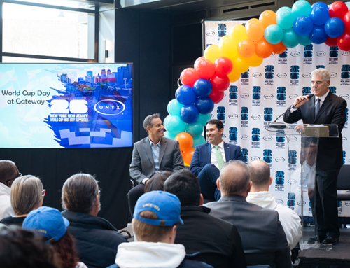 Steve Adubato, PhD Moderates Panel Discussion at 2026 FIFAWorld Cup™ Day at Gateway